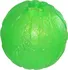 Hračka pro psa Starmark Silikonový míček s otvorem na krmivo L zelený