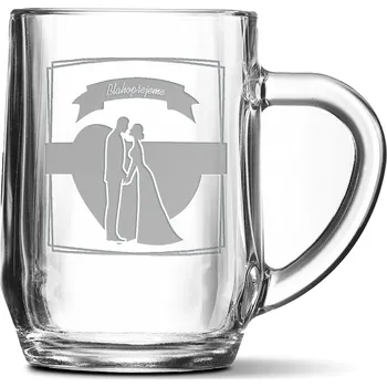 Sklenice Sablio Půllitr Blahopřejeme: 0,5