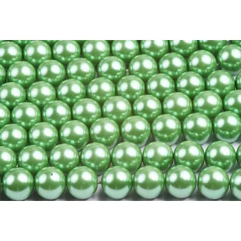 Dětské navlékací korálky Korálky voskované č. 55 - 10 mm