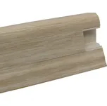 DOPRODEJ: Soklová podlahová lišta SLK50 W469 Jasan sibiřský 2,5 m, koncovka levá, béžová, Döllken - 1 rok na vrácení + DOPRAVA ZDARMA k Vám i zpět
