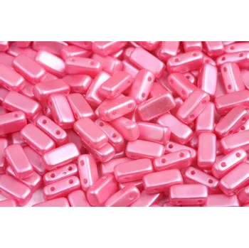 Korálek Dvoudírkové obdélníčky č. 58