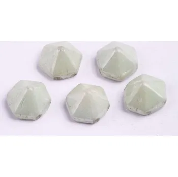 Korálek Dvoudírkový hexagon č35