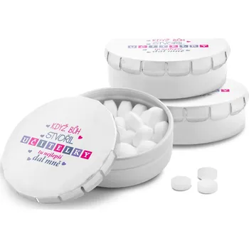 Bonbon Sablio Mentolky Když Bůh stvořil učitelky - 3 ks