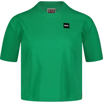 Dámské tričko Dámský crop top NORDBLANC CROPTOP NBSLT7819 ZELENÁ 42