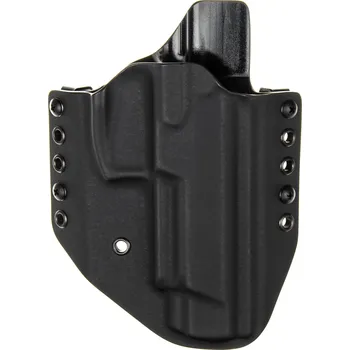Příslušenství pro sportovní střelbu RH Holsters OWB - Heckler & Koch SFP9L - vnější kydexové pouzdro - poloviční sweatguard - černá/černá Pouzdro je pro: Levák