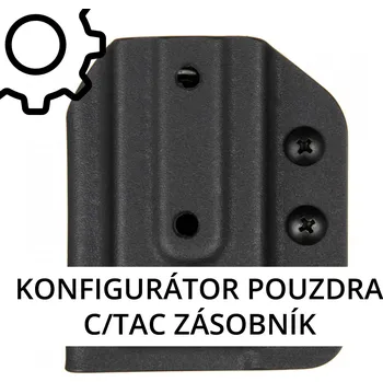 Příslušenství pro sportovní střelbu RH Holsters C/TAC na 1 zásobník - taktické/služební kydexové pouzdro na zakázku Umístění pouzdra: Levý bok (pravák)