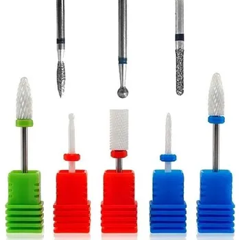 Fréza Sada keramických fréz 8ks pro gelový hybrid