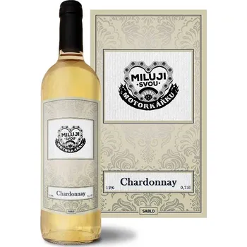 Víno Sablio Bílé víno Miluji svou motorkářku: 0,75 l