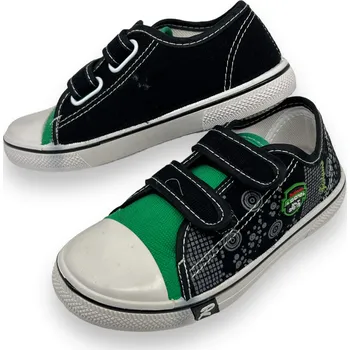 Chlapecké tenisky Rolan Chlapecké černé tenisky na suchý zip 13 Barva: Černá, Velikost: 31