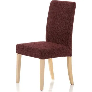 Podsedák DekorTextil Potah multielastický na celou židli Petra - bordó