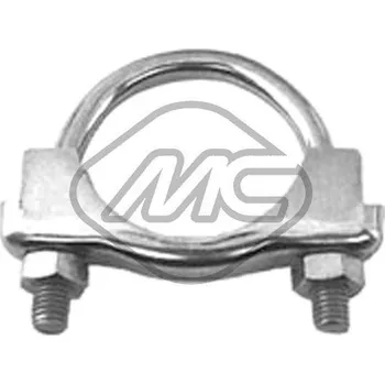 Spojovací trubky, výfukový systém, , Metalcaucho, 00608