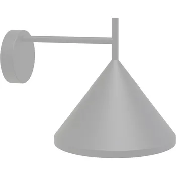 Nástěnné svítidlo Luxcambra Hliníková nástěnná lampička Sutton Wall Barva: Šedá 2495