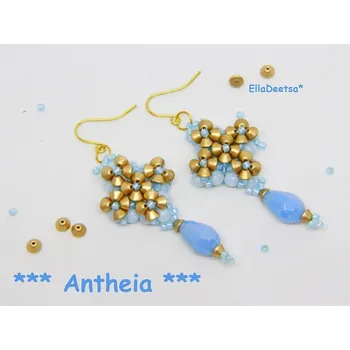 Korálek Náušnice Antheia č.1766 - stavebnice