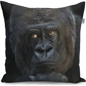 Polštář Sablio Polštář Gorila - 50x50 cm