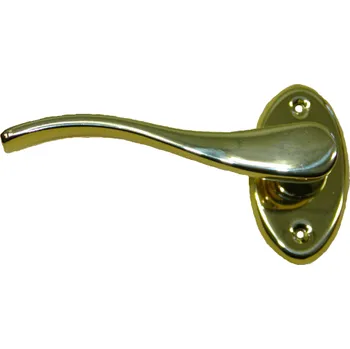 Okenní klika Excel balkonová klika leštěná mosaz