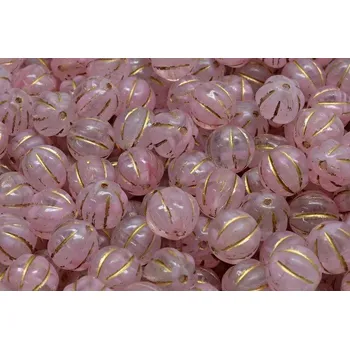 Korálek Korálky meloun č.1508 (8x8mm)