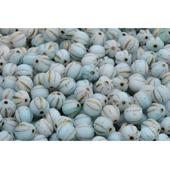 Korálek Korálky meloun č.2993 (6x6mm)