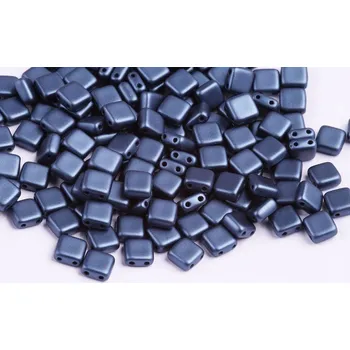 Korálek Dvoudírkové čtverečky č. 57 (6x6 mm)
