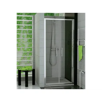 Sprchové dveře SanSwiss - Ronal TOPP2 700 SANSWISS DVOUKŘÍDLÉ DVEŘE RONAL 70 cm Výplň: čiré