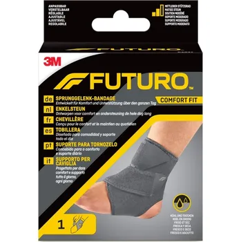 3M Futuro Comfort Fit bandáž hlezenního kloubu šedá uni