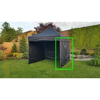 Krycí plachta Boční plachta Profi Steel šíře 5,4 m - Černá