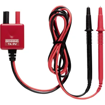 Měřicí kabel Benning Sada měřicích kabelů TA BENNING PV, 10217846, měřicí vodič, 1 ks