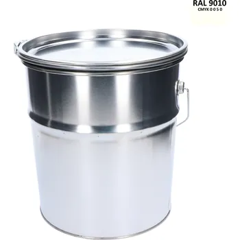 barva na kov Barva antikorozní polomatná na zinek 10 kg - bílá