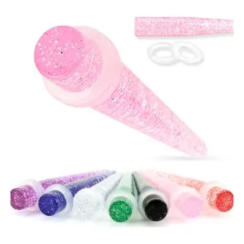 Piercing Šperky4U Roztahovák do ucha červená barva, 2mm - EP01037-02R