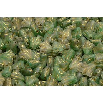 Korálek Květ Lilie č.18 (9x9mm)