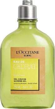 Sprchový gel L'Occitane Eau de Cedrat sprchový gel na tělo a vlasy 250 ml