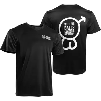 Pánské tričko Angry Beards Tričko Big Balls Velikost: M