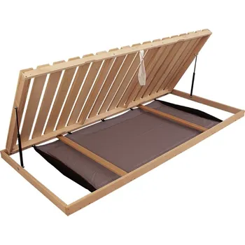Postelový rošt MABO Rošt COMPACT výklop + úložný prostor - BUK ROZMĚR: 90 x 200 cm