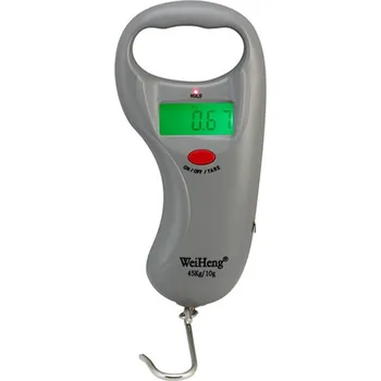 Obchodní váha WH-A13 Závěsná rybářská váha s metrem do 45kg / 10g