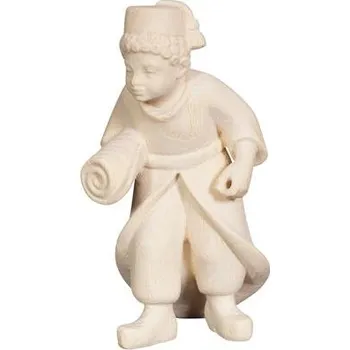 Vánoce Ornatis Jezdec na velboudu Provedení: Přírodní bez malování, Velikost stojících figur dospělých postav: 23 cm Dřevěná vyřezávaná postava jezdce na velbloudu