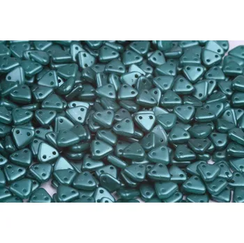 Korálek Dvoudírkový trojúhelník 6 mm č. 16