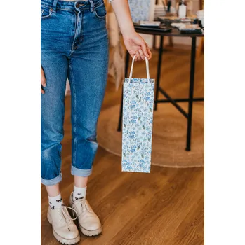 Dárková taška ePiPí Dárková taška na víno - Pomněnky