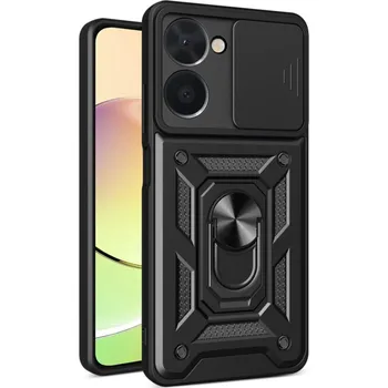 Pouzdro na mobilní telefon Kryt Realme C31 Techsuit CamShield Pro černý