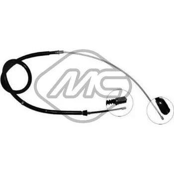 Lanko parkovací brzdy Lanko plynu, , 1H0721555T, Metalcaucho, 83841