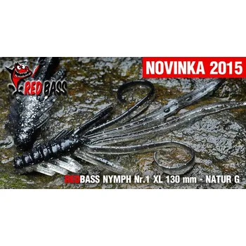 Umělá nástraha Nymfa REDBASS XL - Natur G /130mm - 1ks