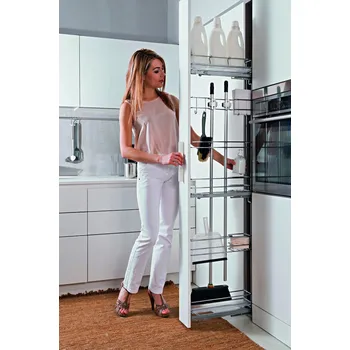 VIBO dvojkoš boční vysouvací skříň 150mm úklid pravý (VIBO dvojkoš boční vysouvací skříň 150mm úklid pravý)