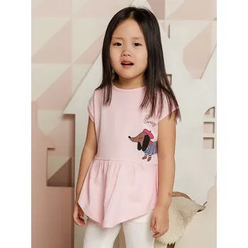 Dívčí tričko Dívčí tričko - Winkiki WKG 91365, světle růžová Barva: Růžová, Velikost: 104