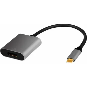 Redukce Adaptér USB LogiLink LogiLink Adaptér USB-C na DP/F, 4K / 60 Hz, hliník 0,15 m
