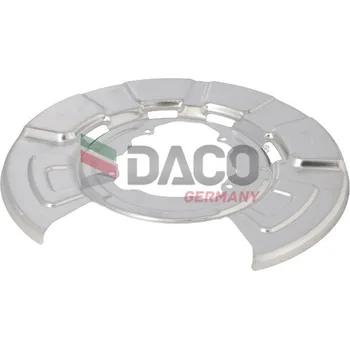 Brzdový systém Ochranný plech proti rozstřikování, brzdový kotouč DACO 610332