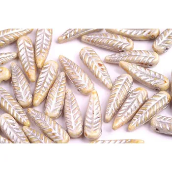 Korálek Korálky peříčka (5x17mm) - č. 28