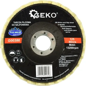 Lešticí kotouč Geko G00386 125 mm