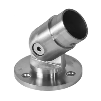 Zábradlí Spojka na zeď s kloubem na ø 42,4 mm, broušená AISI 304