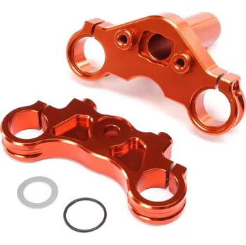 RC vybavení 1:4 Losi Promoto-MX Motorcycle: Spojka trojitá, hliník, oranžová