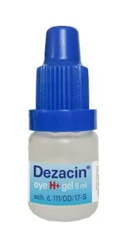 Lék pro psa a kočku Polopharma Dezacin oční H+ gel 5 ml