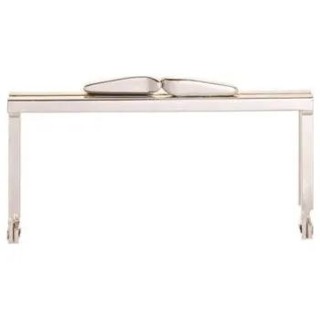 Rám na obraz Peněženkový, kabelkový rámeček 10 cm, niklovaný