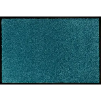 Modrá vnitřní čistící vstupní rohož FLOMA Glamour - 80 x 120 x 0,55 cm